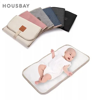 Foldable Diaper Changing Pad 60*30Cm Newborn Portable Baby Changing Mat Nappy Waterproof Durable Nylon Baby Diaper Sheet 1