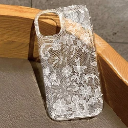 Elegant Lace Design Phone Case - Stylish Protective Back Cover - Samsung A72 (QN - CC251211W1)