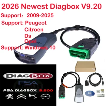 2026 Hot Sale PP2000 V9.200 LEXIA3 DIAGBOX per Citroën, Peugeot, DS, Opel - Strumento Diagnostico Auto con Supporto fino al 2025