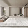Modern High-grade Gray Large Area Carpets Living Room Decoration Carpet Washable Rugs for Bedroom Home Decor Mat Lounge Rug 2