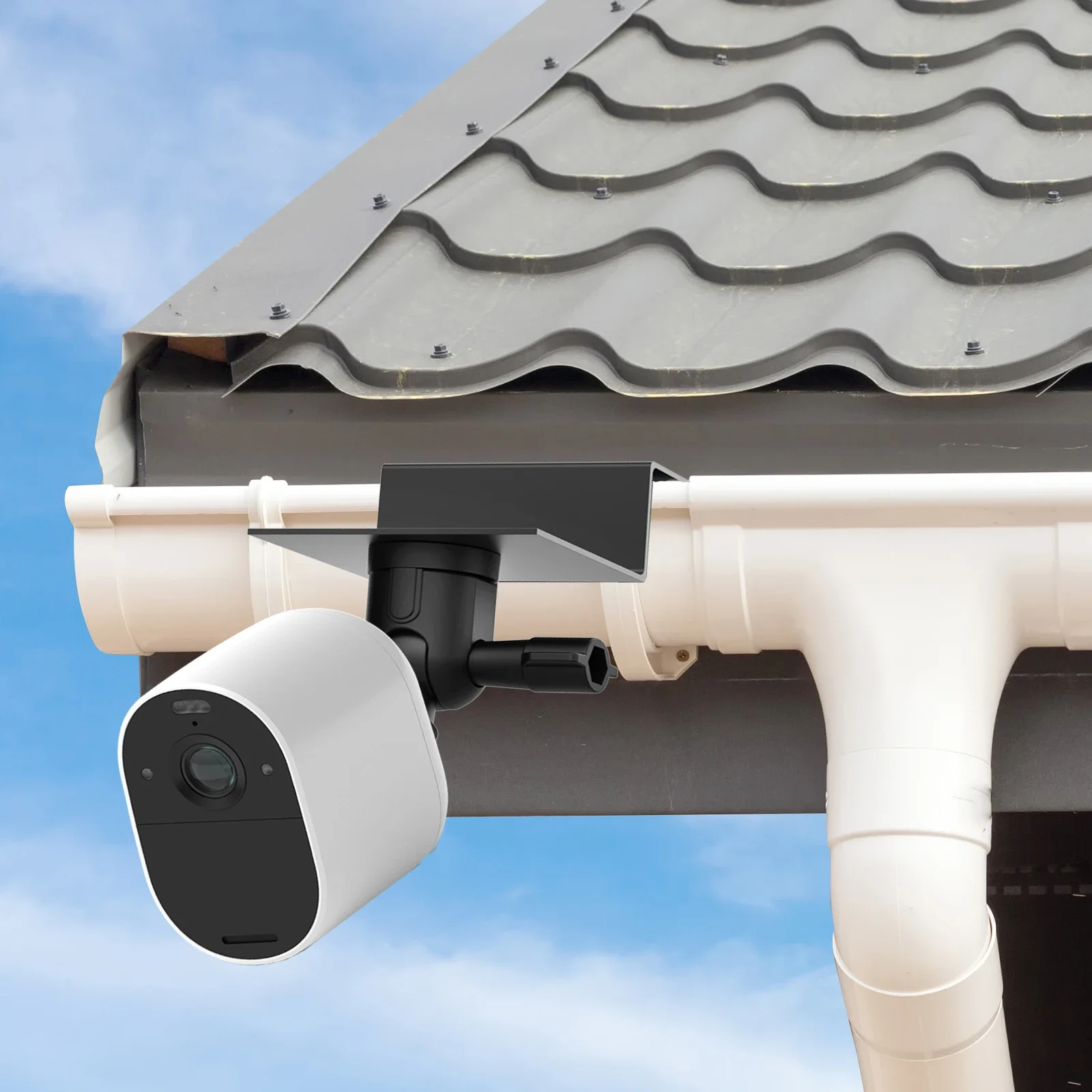Gutter Mount Arlo Camera Mounts Amazon Weatherproof Gutter Mount