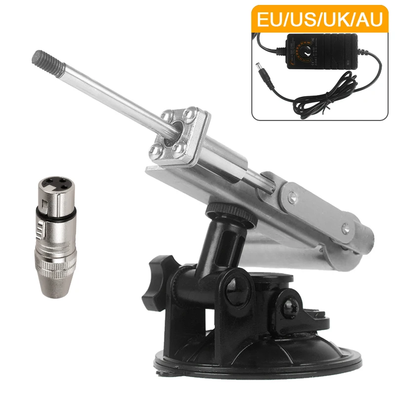 Telescopic sex machines with 3XLR connector 39mm/45mm stroke masturbator for man and women reciprocating linear actuator sex toy
