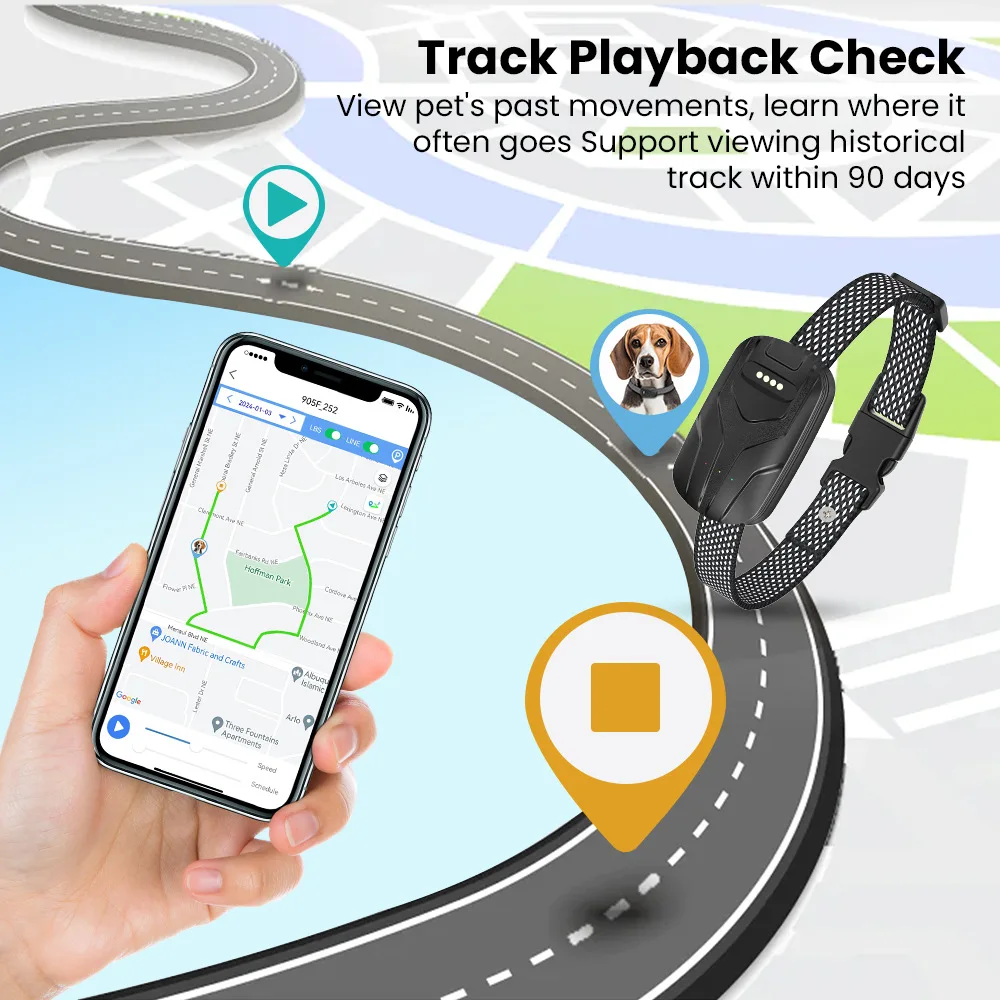 Real-Time GPS Pet Tracker Locator