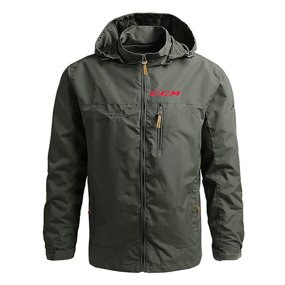 2024 New Brand Men's CCM Printing Spring And Autumn Classic Comfortable Casual Simplicity Harajuku Four-Color Trench Coat 4