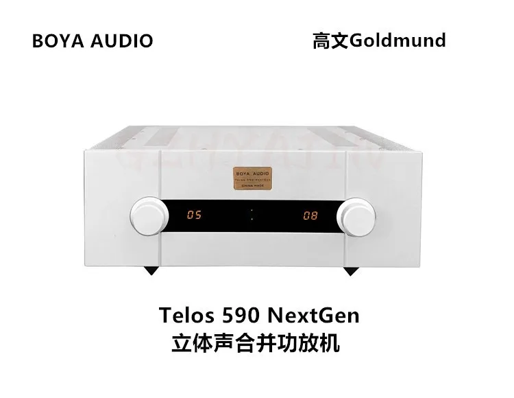 

High-definition Goldmund Telos590 Hi-end power amplifier High-fidelity fever amplifier Power: 250W*2
