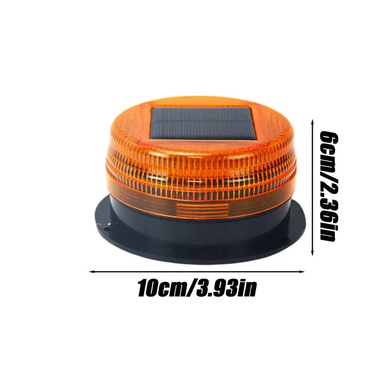 LED Warning Light Solar Warning Light Safety Flash Lights Solar Industrial LED Warning Lights Waterproof Safety Flashing