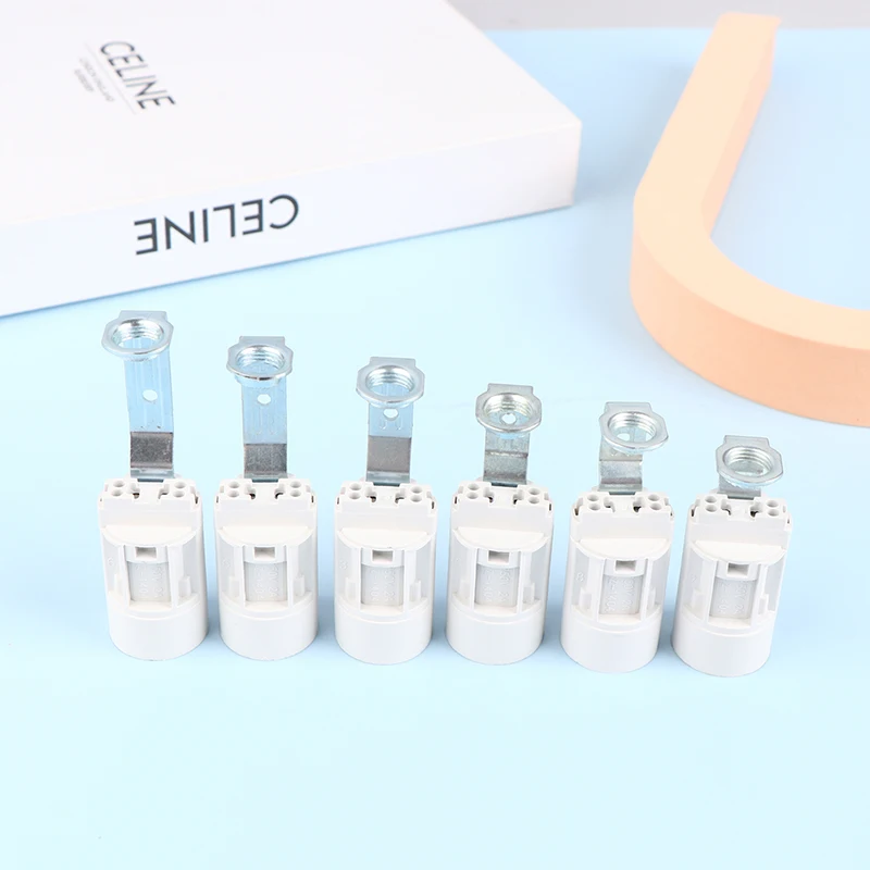 조명 촛대 베이스 소켓 전구 거치대 촛불 램프 교체, E14 조정 가능한 Led 샹들리에 커버, 베이스 홀더 소켓, 1PC 