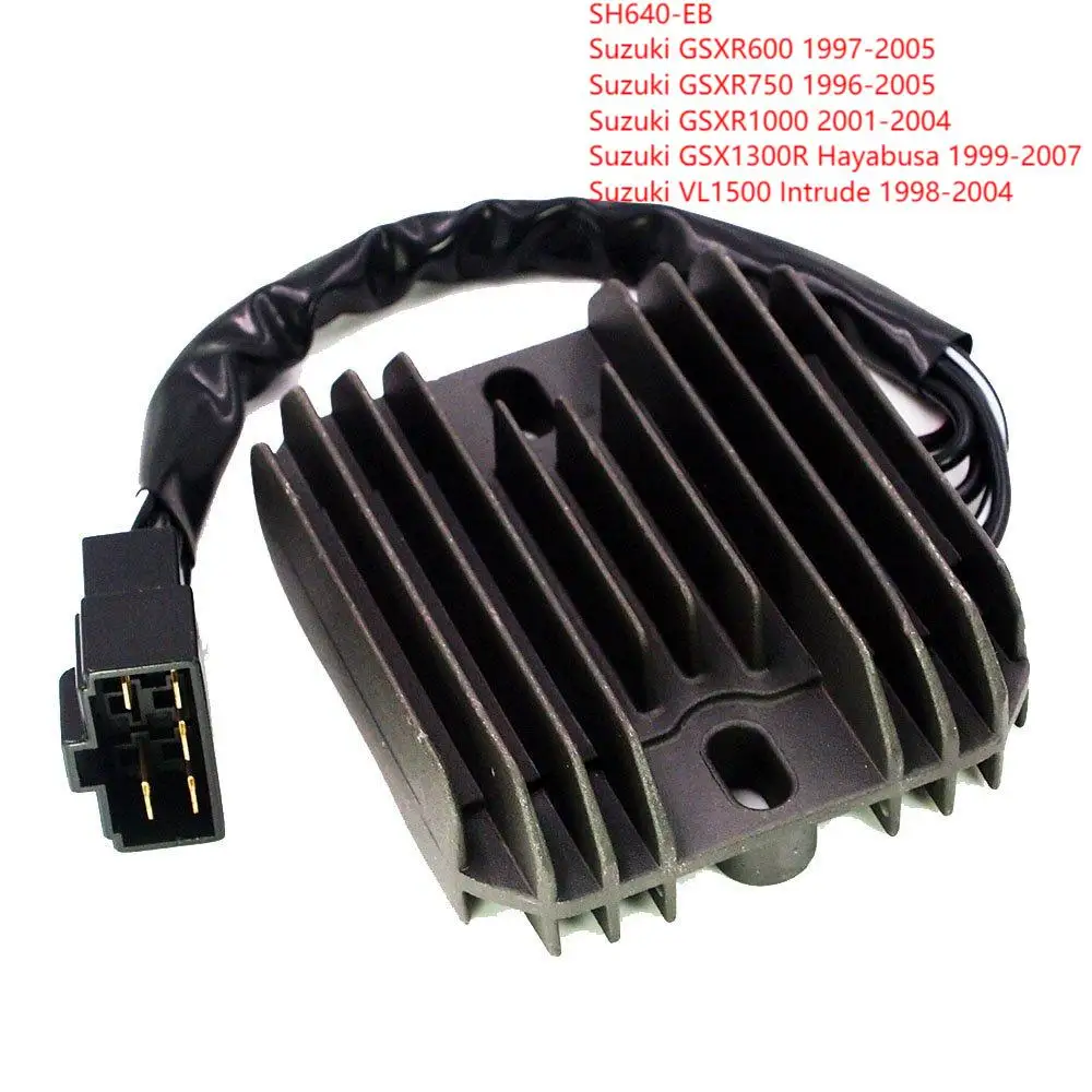 Motor Voltage Regulator Rectifier For Suzuki Gsxr600 Gsxr750  Gsxr1000 Gsx1300R Hayabusa Vl1500 Intruder  Sh640-Eb