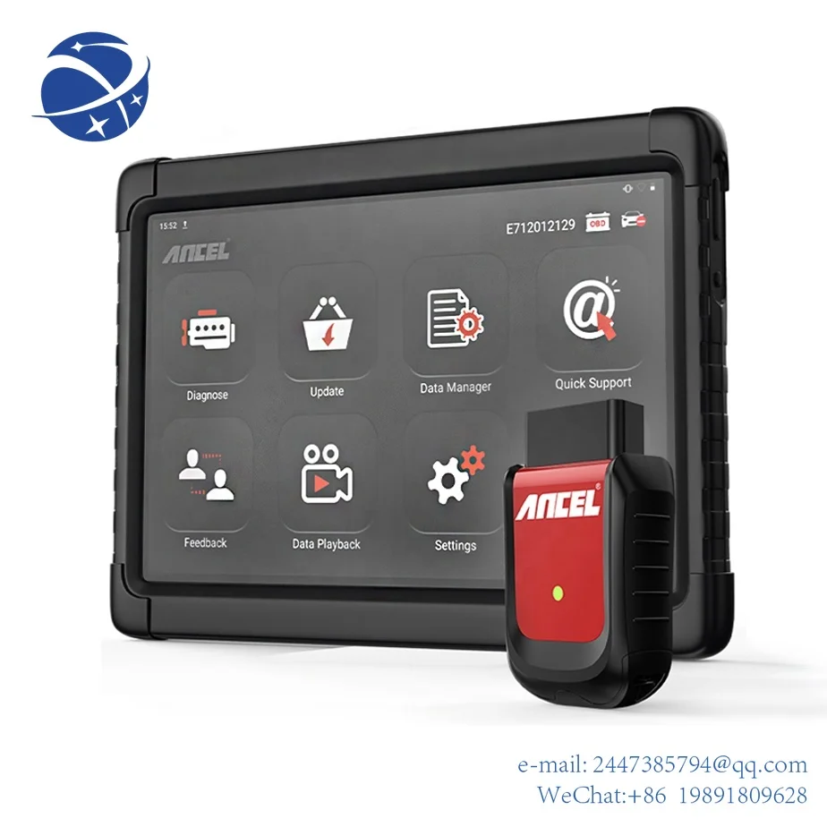 Yun YiHeavy DutyTruck Diagnostic Tools Ancel X6 HD OBD2 Scanner Full System DPF ABSOil Reset Diagnose Scanner ForTrucks autel xp400 pro key programmer fit im608pro im608 im508 apb112 gbox2 scanner car diagnostic tools autel im608 pro xp400pro