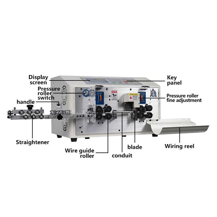 Automatic Wire Stripping Machine JH-MAX1-8N Computer Type Stripping Tool for Ele