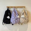New Soft Nylon Cloth Bag Leisure Time Simplicity Schoolbag High-capacity Ultra Light Travel Motion Anti Splashing Water Knapsack 5