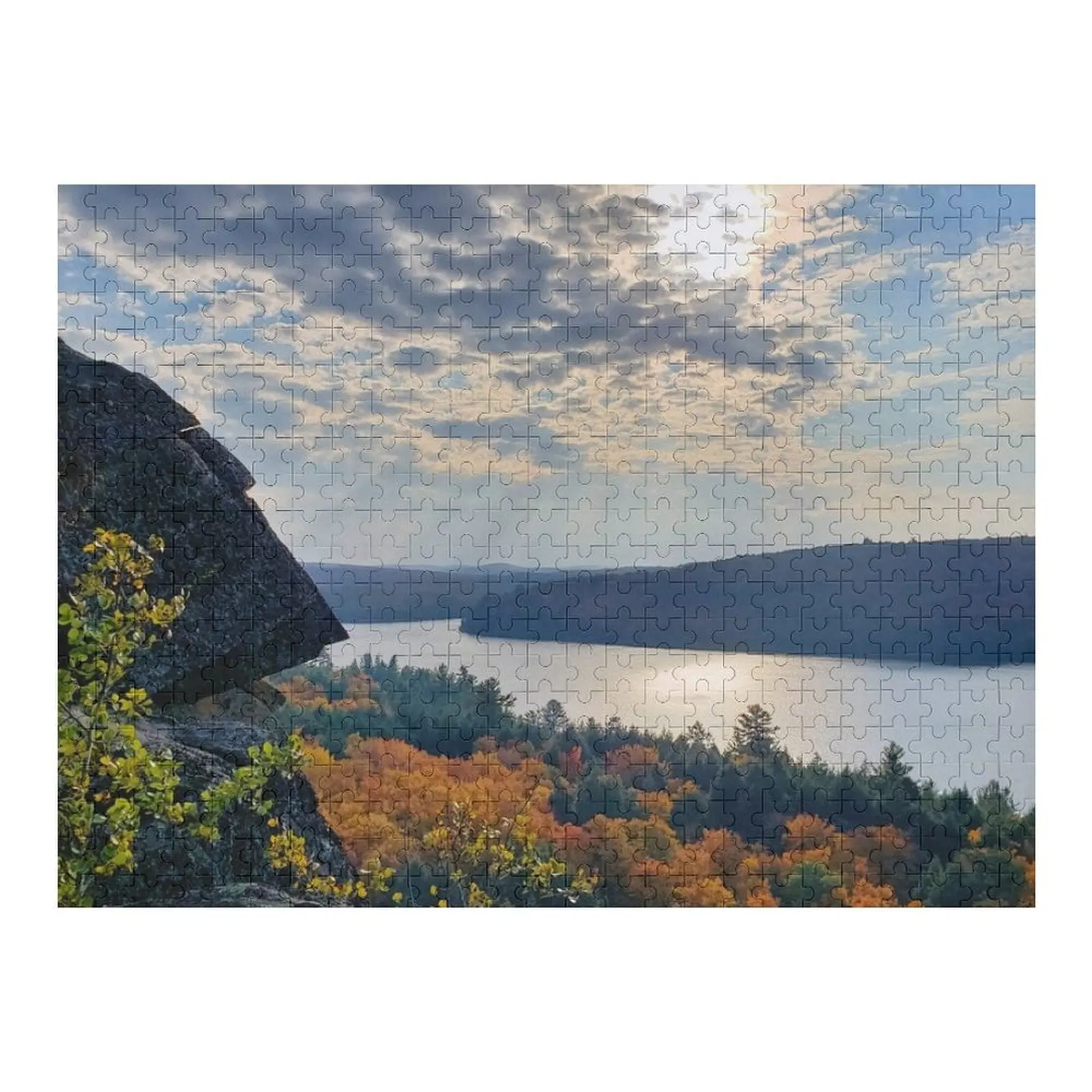 

Rock Lake Lookout Jigsaw Puzzle Wooden Decor Paintings Name Wooden Toy Wood Photo Personalized Puzzle