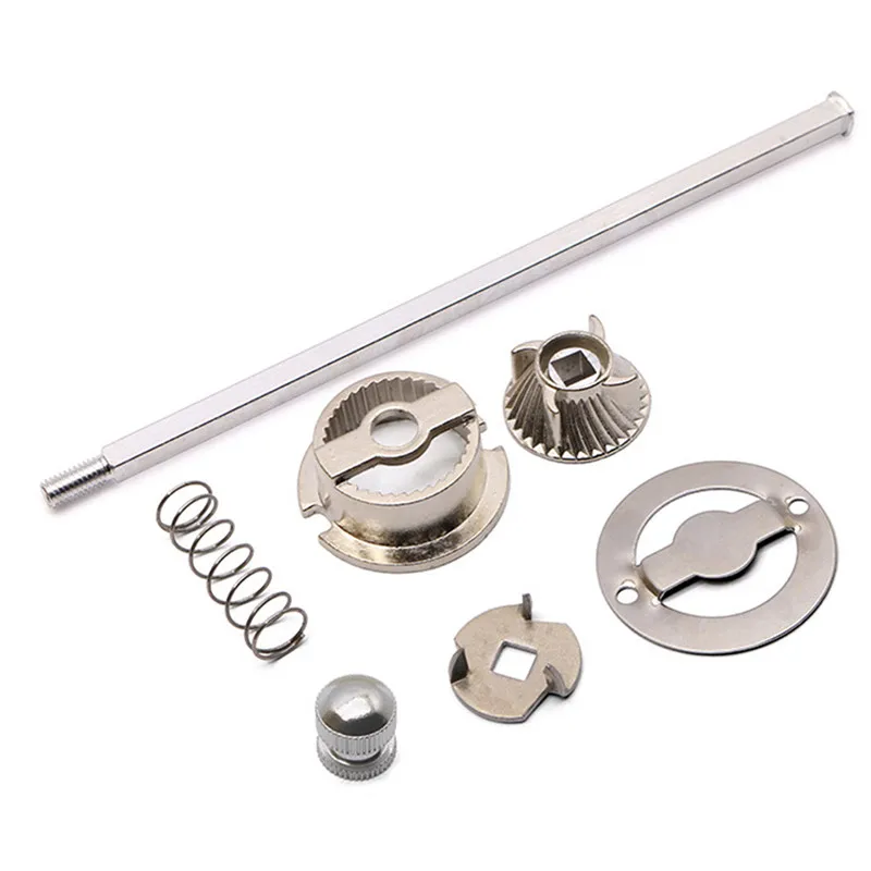 1pc Grinder Pepper Mill Parts Accessories Manual Salt Mill Zinc Alloy Core Iron Pole Kits Stainless Steel Core 6 8 10 inch