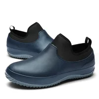 Kidmi New Men Slippers Mens Non Slip Work Shoes Slip On Water Resistant Walking Sneakers Waterproof Food Service Chef Kitchen 1