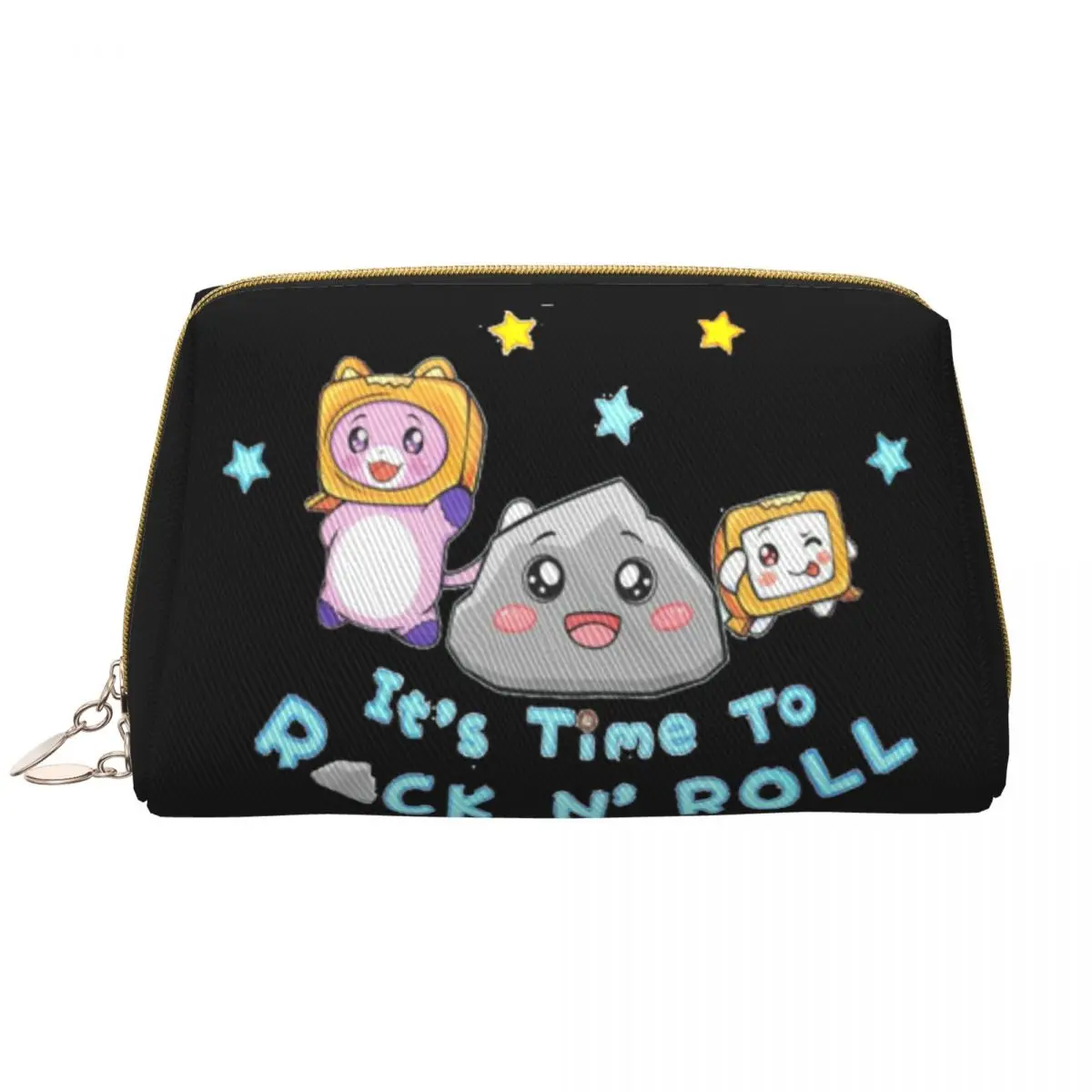 Fashion Cartoon Animation Lankyboxs Travel Toiletry Bag Women Makeup Cosmetic Organizer Beauty Storage Dopp Kit