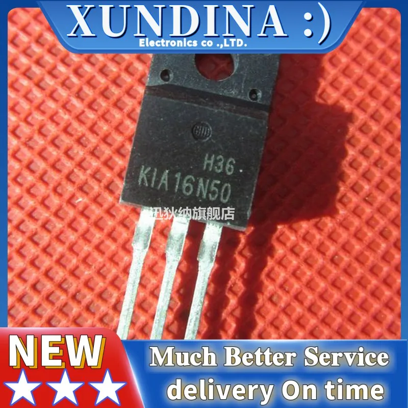 

10PCS/LOT KIA16N50HF 16N50 TO-220F new and original IC