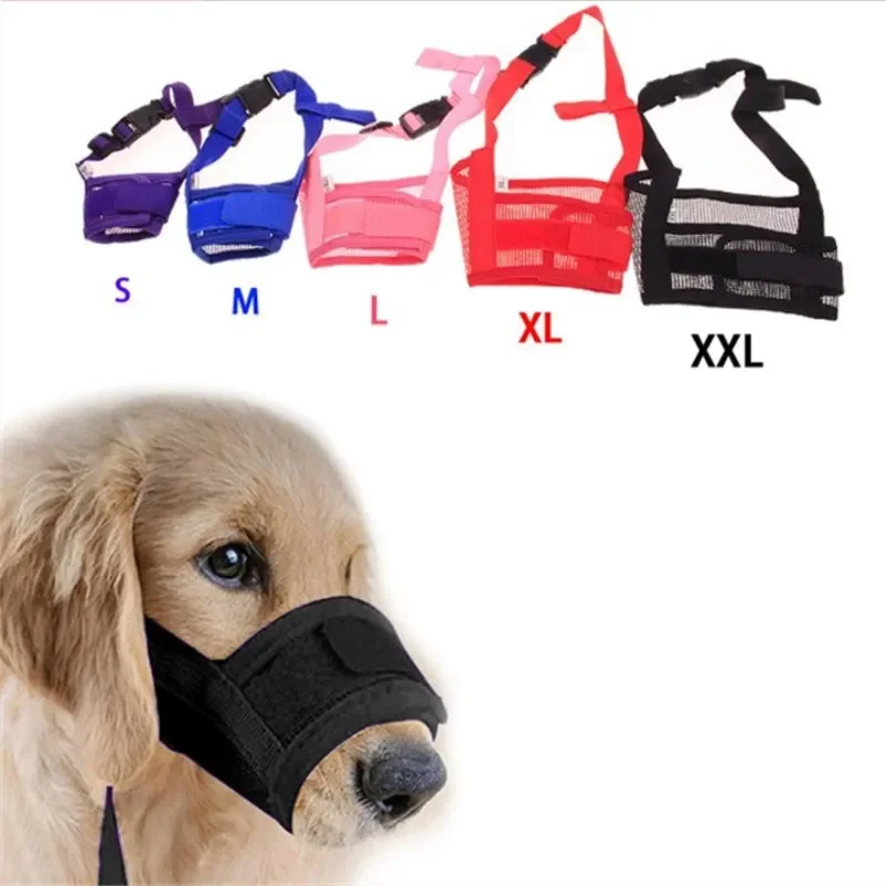 Mesh Muzzle Will A Muzzle Keep My Dog From Barking 1pc Anti