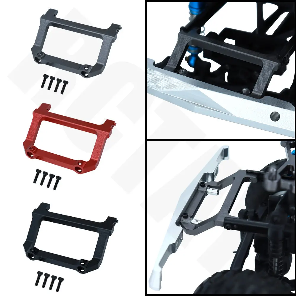 Supporto Paraurti In Metallo Anteriore/posteriore Per Axial SCX24, Ricambio Resistente Per RC Crawler, Colore Nero