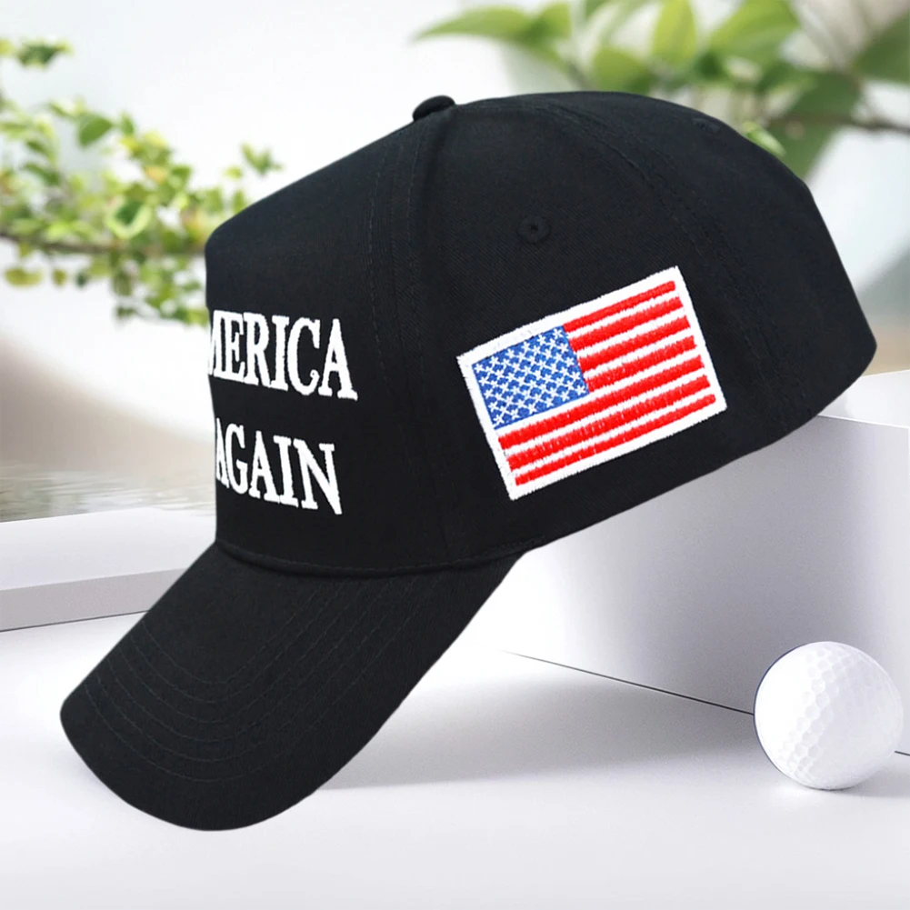 Donald Trump USA Flag Baseball Cap