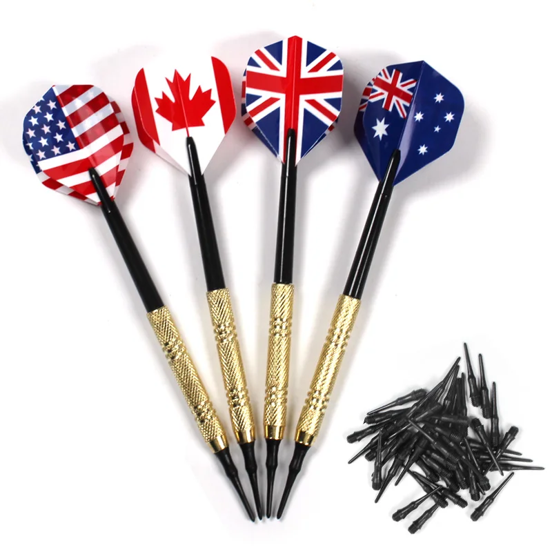 Freccette Soft Plastic Freccette Soft 16g - 12 Pezzi In 4 Colori Con 100 Punte - Alette In Plastica Flessibile - Per Bersaglio Da Gioco Alette Freccette Professionali Freccette Soft Plastic Freccette Soft 16g - 12 Pezzi In 4 Colori Con 100 Punte - Alette In Plastica Flessibile - Per Bersaglio Da Gioco Alette Freccette Professionali