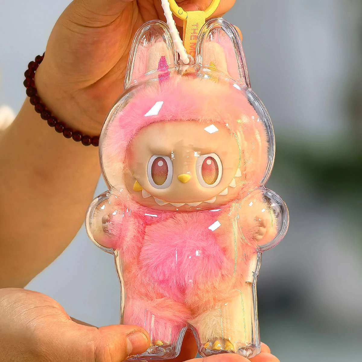 17cm Labubu V3 Doll Protective Shell Big Into Energy Style