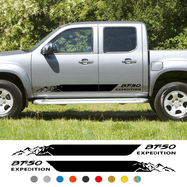 Auto Aufkleber Pickup Tür Seite Aufkleber Für Mazda BT50 BT 50 Pro Truck  Graphics Expedition Vinyl Benutzerdefinierte Decor Abdeckung Auto zubehör -  AliExpress