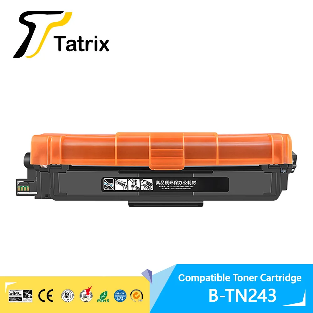 Tatrix Premium Compatible Laser Color Toner Cartridge TN243 for HL-L3210CW/HL-L3230CDW/HL-L3270CDW/DCP-L3510CDW/DCP-L3550CDW