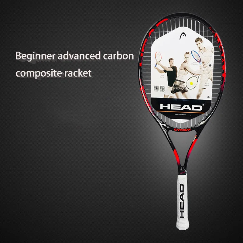 Head Racchetta Da Tennis Principiante Composito Di Carbonio Integrato Padel Raquete De Tennis Paqueta Grip String Bag Overgrip Umido
