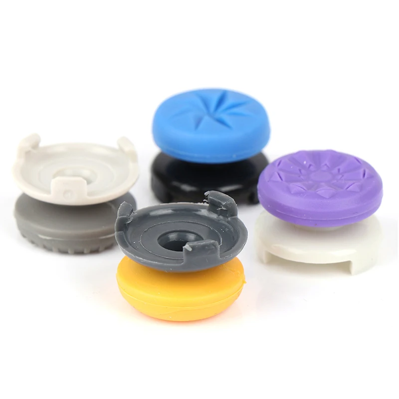 2Pcs Hand Grip Extenders Caps Per Controller Ps4 Per Playstation 4 Accessori Ps5 Thumbstick Fps Button Tappi Joystick In Gomma