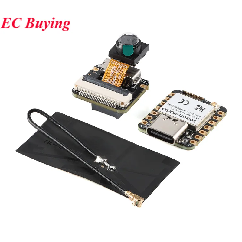 thumbnail image 1 of Placa de desarrollo de cámara Seeed Studio XIAO ESP32S3 Sense Seeeduino ESP32-S3 2,4 G WiFi BLE Mesh 5.0 OV2640 para Arduino, 5 unidades/1 unidad, 1 of 5