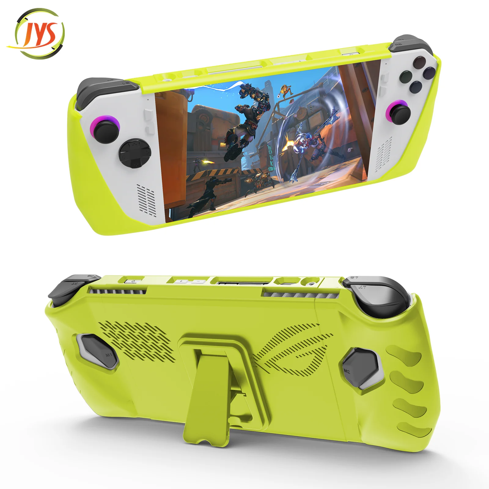 NEW TPU Protective Case For ASUS ROG Ally Handheld Game Anti-Scratch Dustproof Anti-drop Protective Cover With Back Bracket