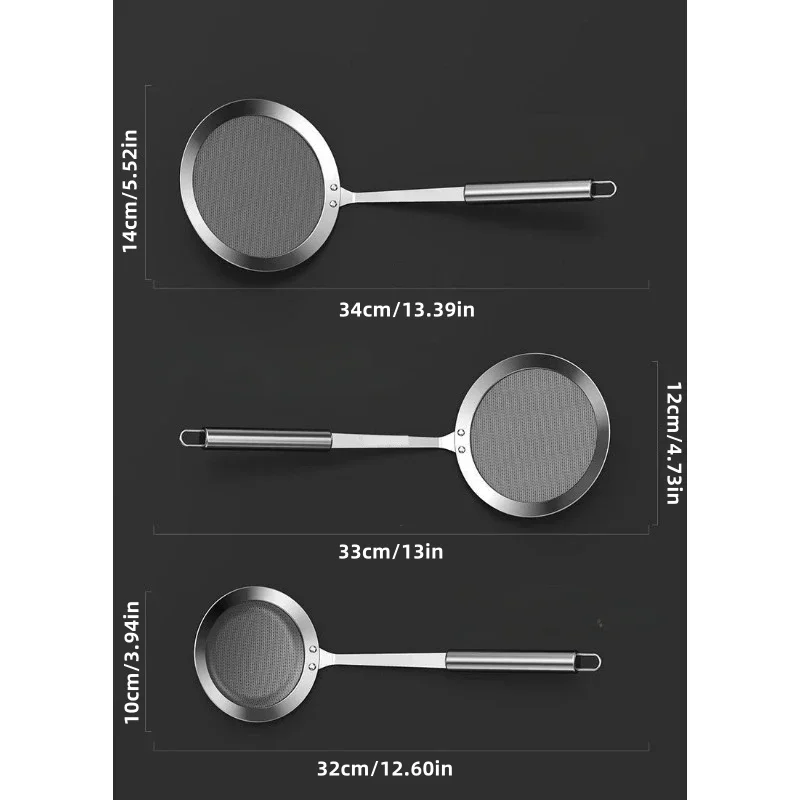 Kitchen Utensils Food Filter Bag 304 Stainless Steel Strainer Vegetable Food Filter Juice Coffee Filtering Tools Kitchen Accessories Household Filter Colanders