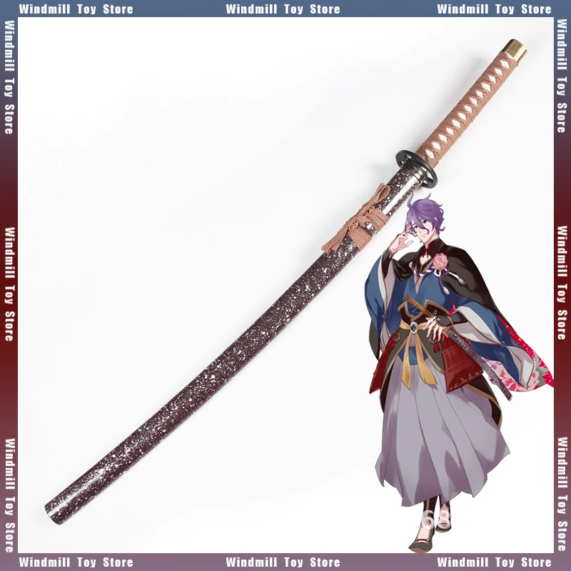 

Самурайский меч Touken Ranbu Kasenkanesada, 104 см, деревянная аниме-игра на периферии, модель катаны, меч для косплея, аксессуары, игрушки для мальчиков