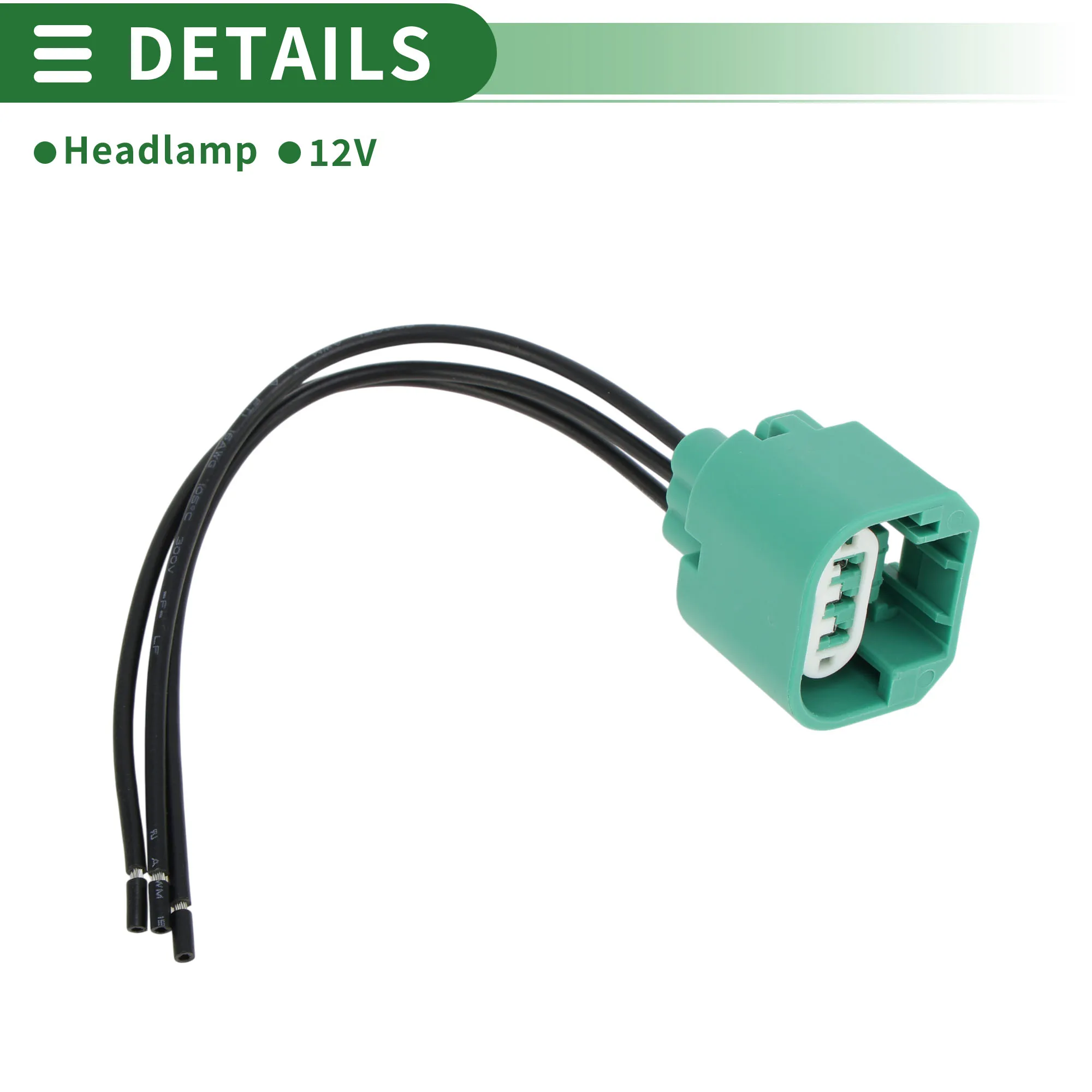 UXCELL No.H139008 지프 리버티 08-12 헤드라이트용 헤드라이트 배선 하네스 어셈블리