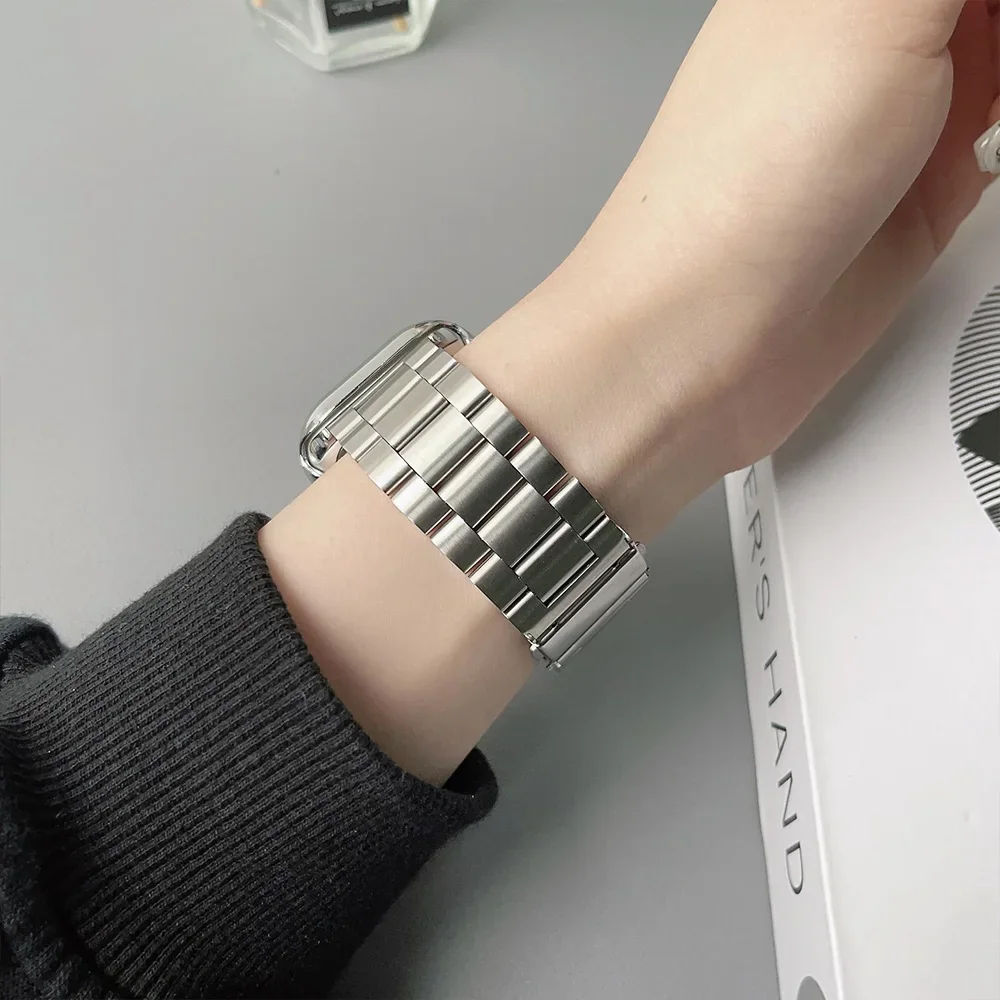 Stainless Steel Watch Band Strap – Elegant Metal Bracelet