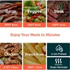 Air Fryer 2.1QT, Small 4-in-1 Air Fryer, 97% Oil Saving, 30 In-App Recipes, Home Air Fryer Oven 6
