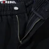 Washed Dark Scimitar Jeans Mens Spring Summer Spliced High Street Loose Wide Leg Denim Pants Men 4