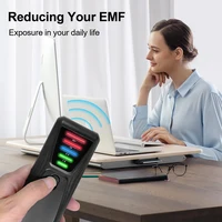 Electromagnetic Radiation Tester Portable Digital LCD Electric Magnetic Field EMF Meter Dosimeter Detector Computer Phone 2