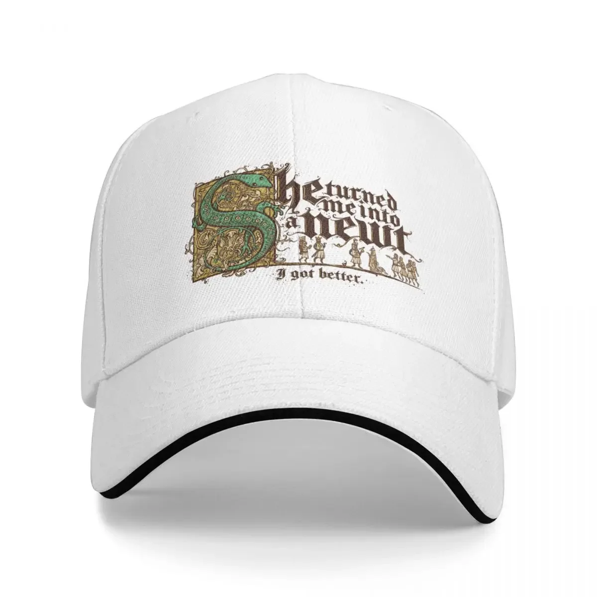 

She turned me into a Newt Cap Baseball Cap bucket hat Ladies hat Men's