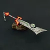 World of Warcraft Ashbringer Peripheral Metal Model Keychain Weapon Alexandros Mograine Tirion Fordring Action Figures Gift Toys 2
