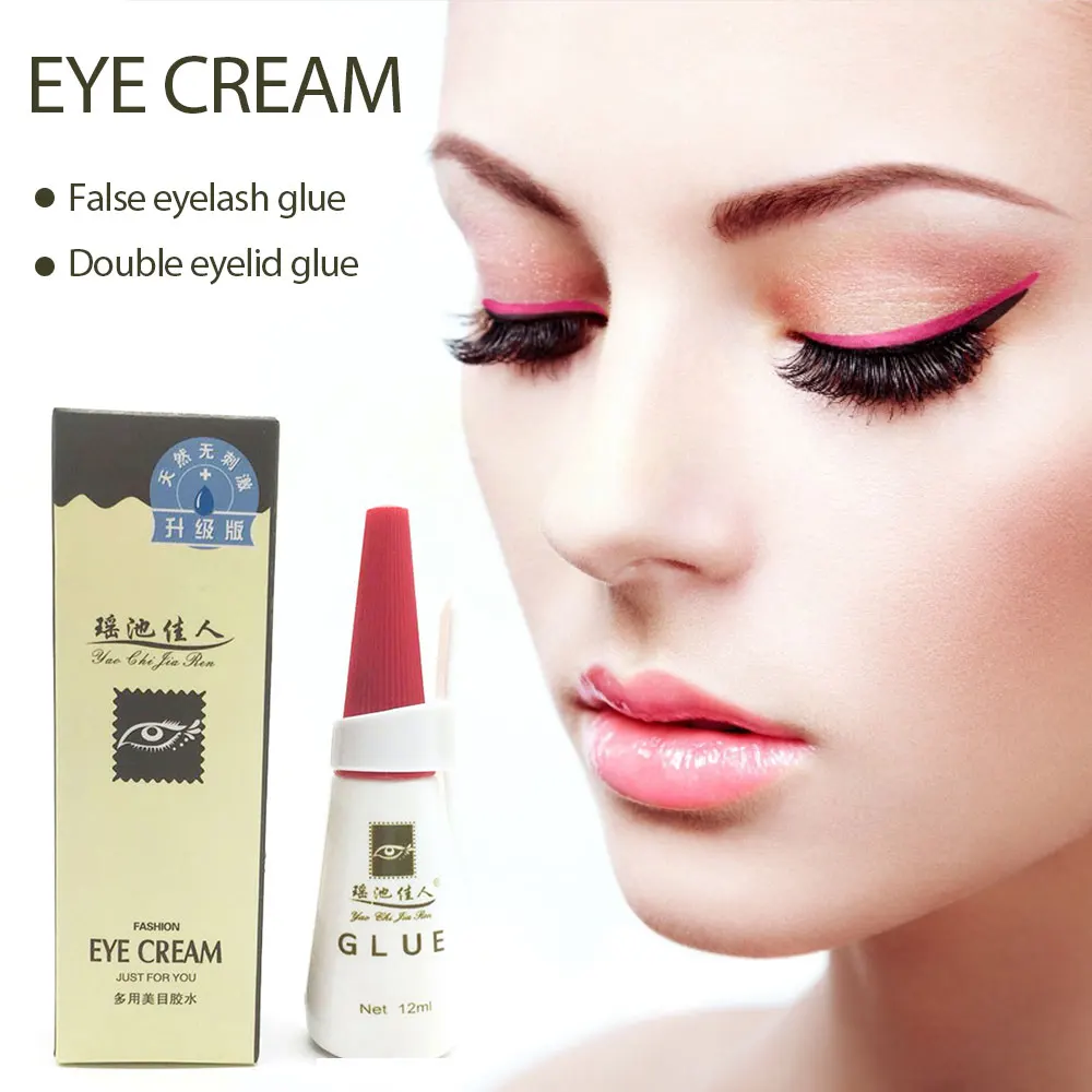 

Adhesive Eyelash Glue Fast Waterproof Double Eyelid Individual Eyes Lashes Glues Lash Extensions Makeup Tools 12ML