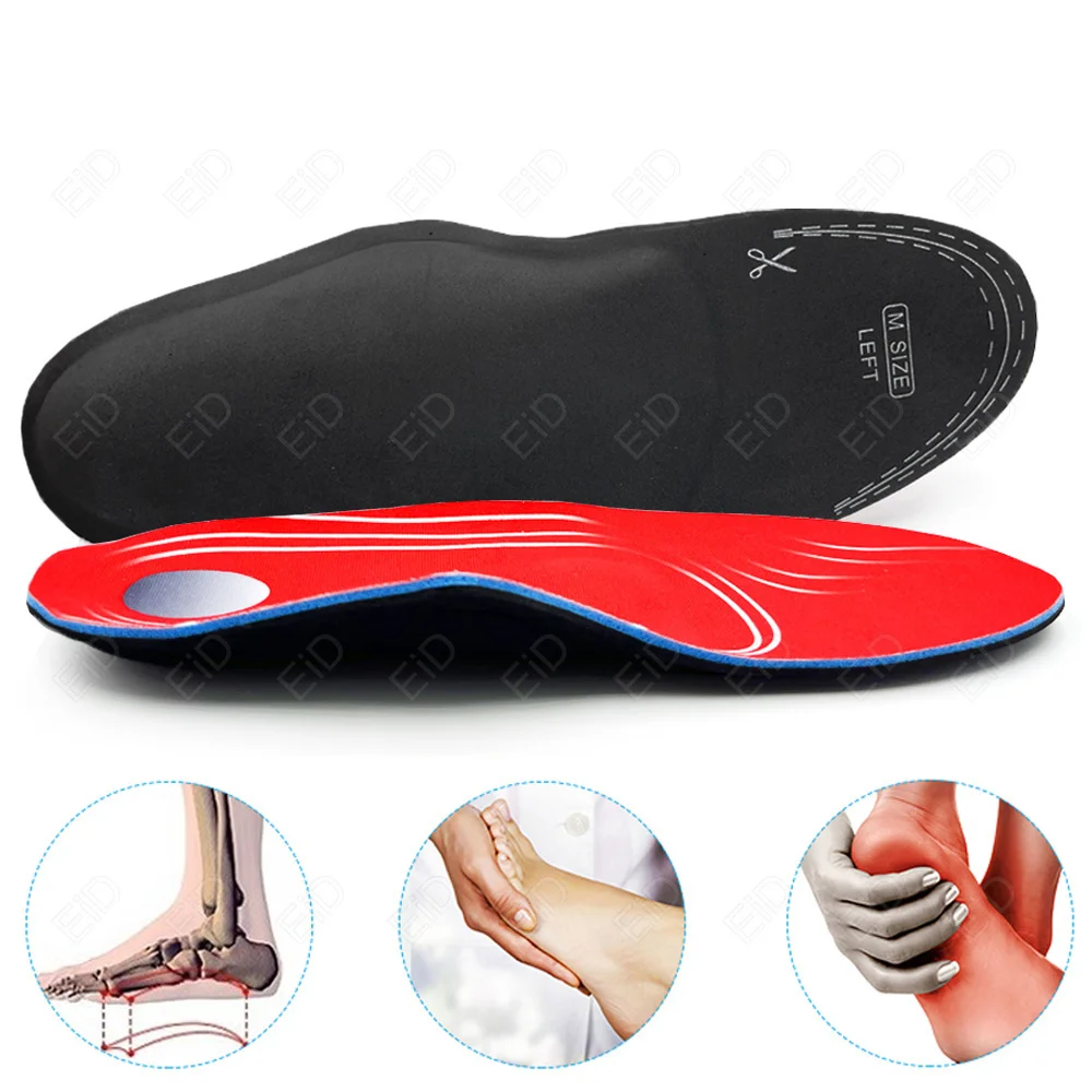 EiD Premium EVA Einlegesohlen Für Schuhe Sohle Dämpfung Kissen Laufschuhe Orthopädische Einlegesohlen Für Füße Mann Frauen Plantarfasziitis – Detail 18