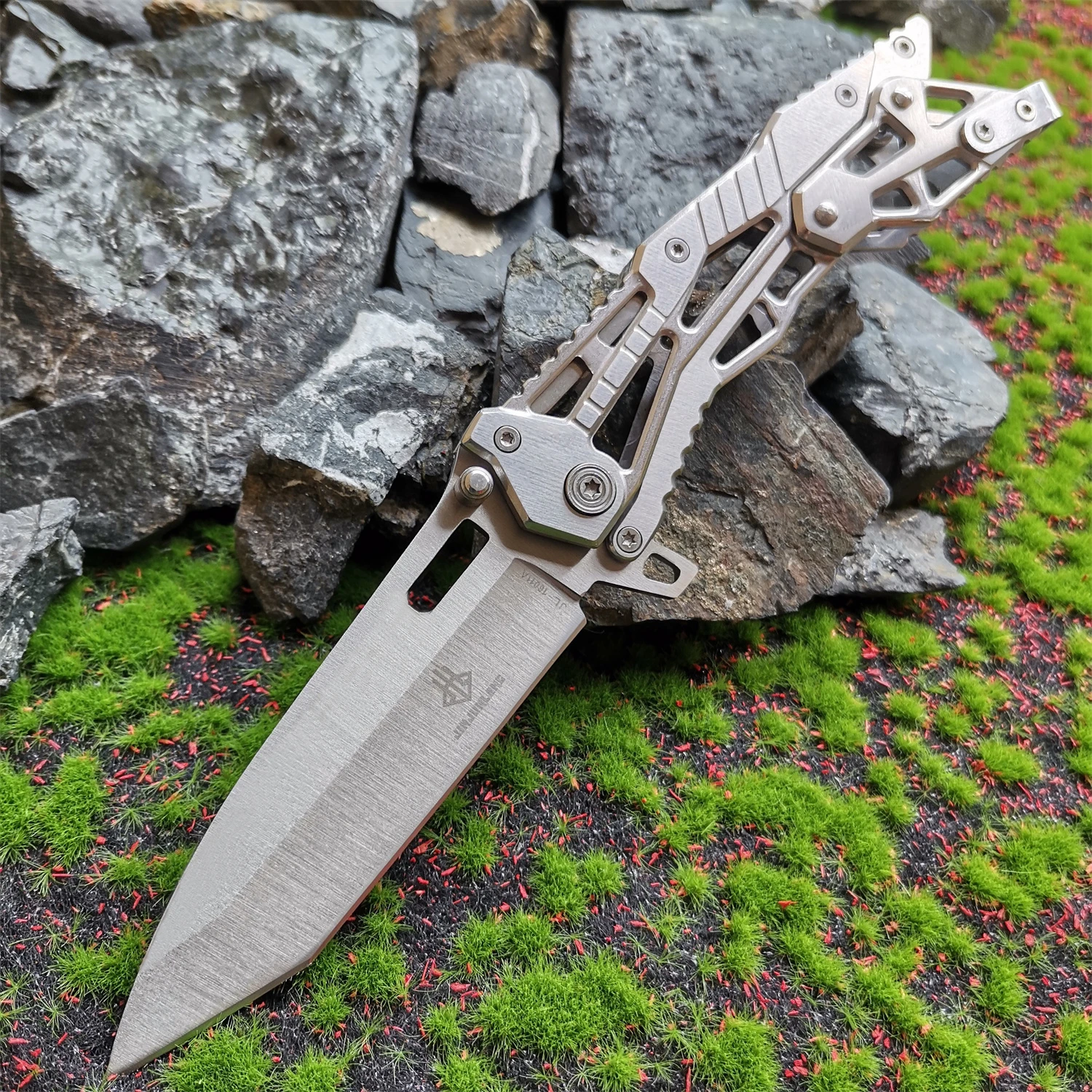 Folding Knife Survival Tactical Pocket Knife Outdoor Self defense