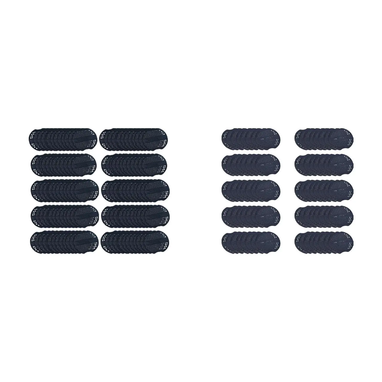 100 Pieces Garden Staples Plastic Washer Yard Pins Gasket Lawns Keep The Barrier