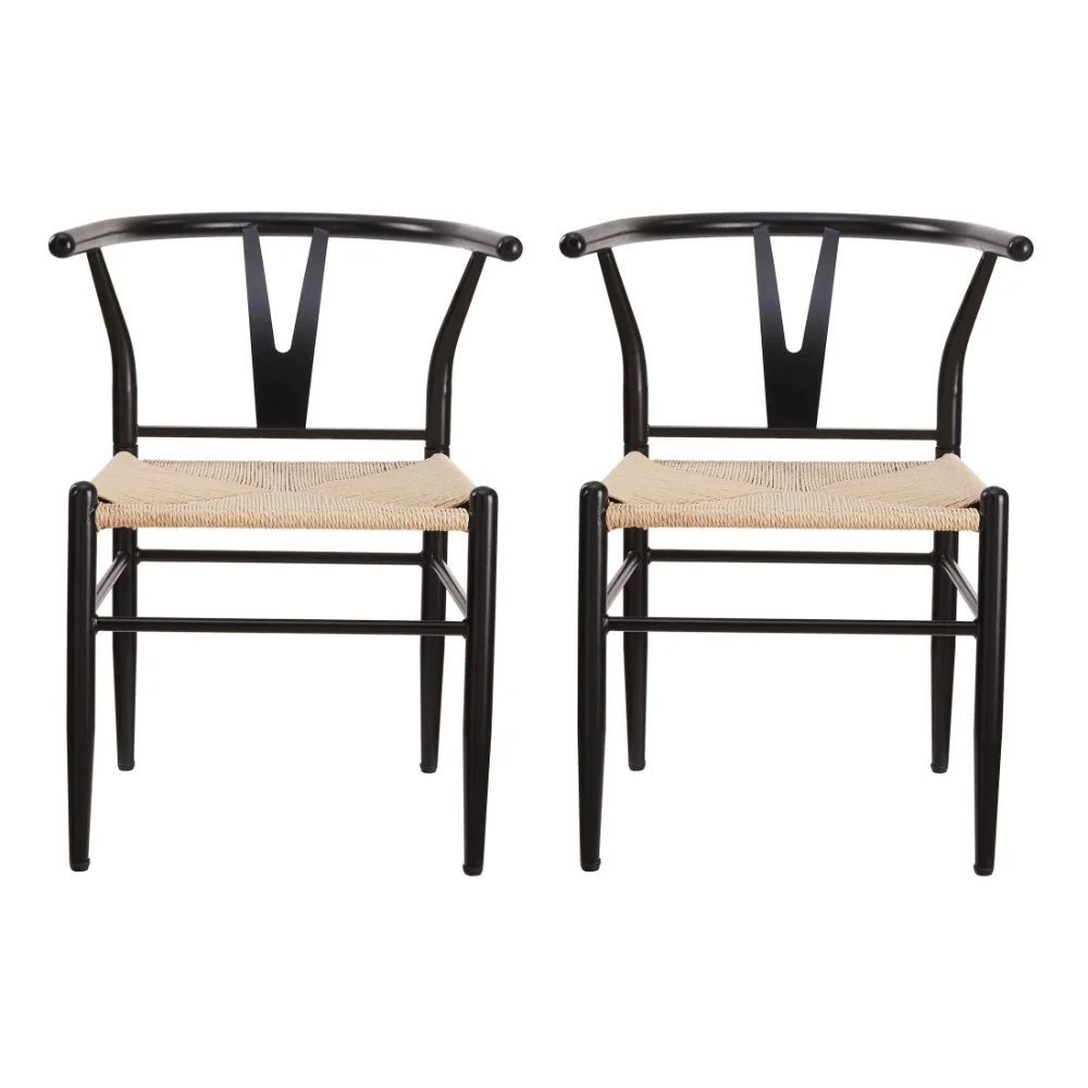 

Кресло Springwood Wishbone, 2 упаковки, 21,65X21,65X27,95 дюйма