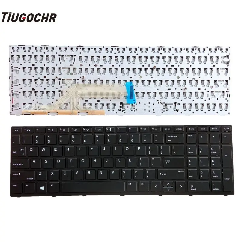 Nuova Tastiera Per Laptop Per Hp Probook 450 G5 455 G5 470 G5 Us No Retroilluminato Nero