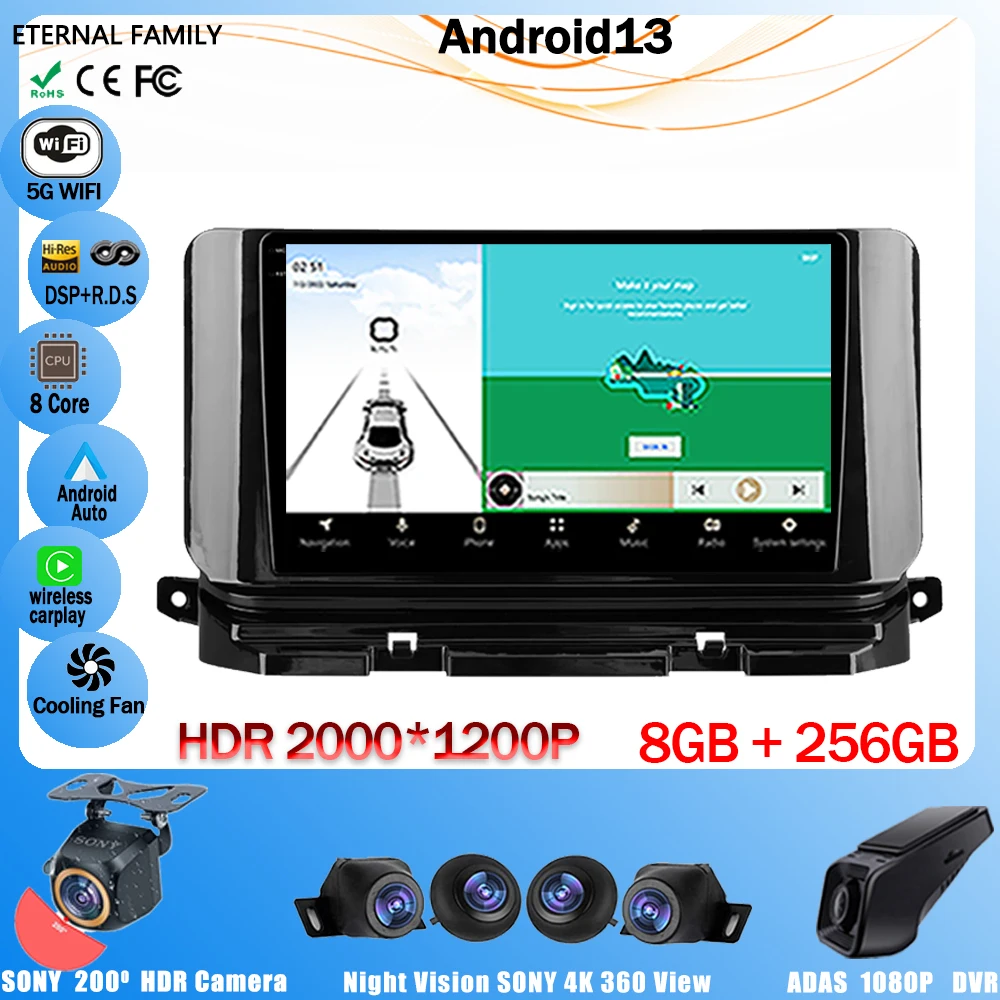 

Car Android For Skoda Octavia 4 A8 2019 - 2021 Android 13 Car Radio Stereo Unit Multimedia Player GPS Navigation BT Carplay QLED
