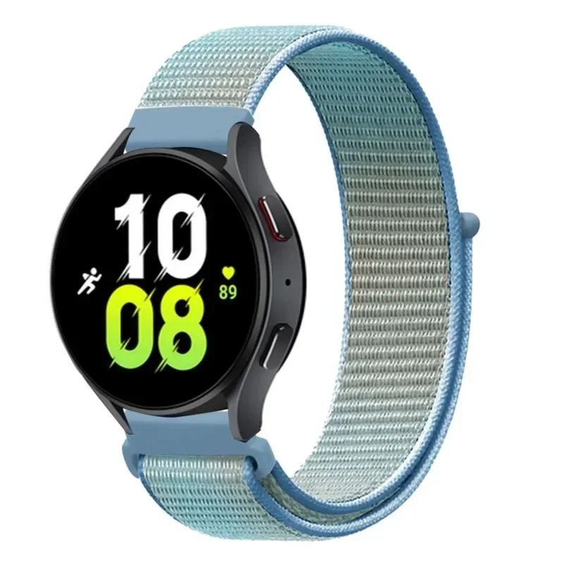 Nylon Sport Loop Bracelet, 22mm/20mm Strap, Universal Smartwatch Band