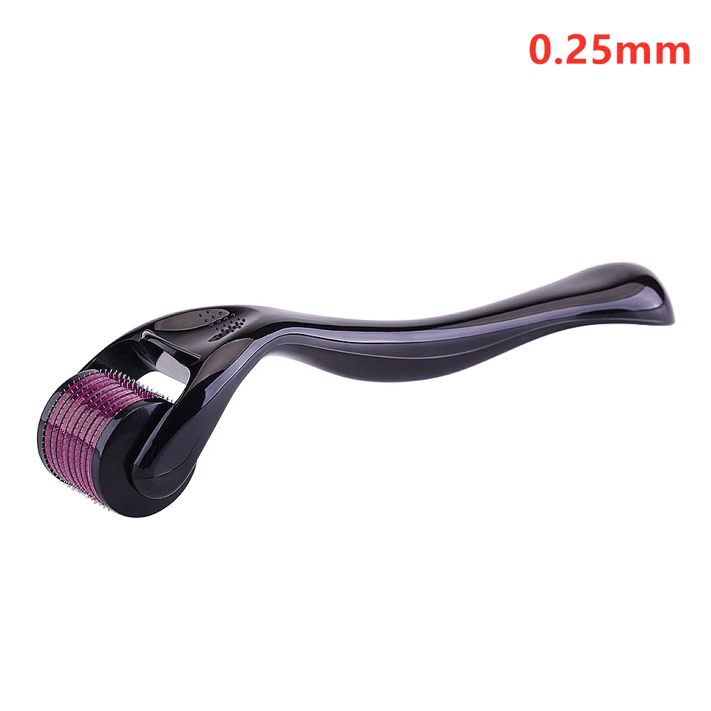 540 nadeln für gesichts körper haar wachstum derma roller für haut bart 0,2mm 0,25mm 0,3mm nadel micro face roll werkzeug – Detail 14