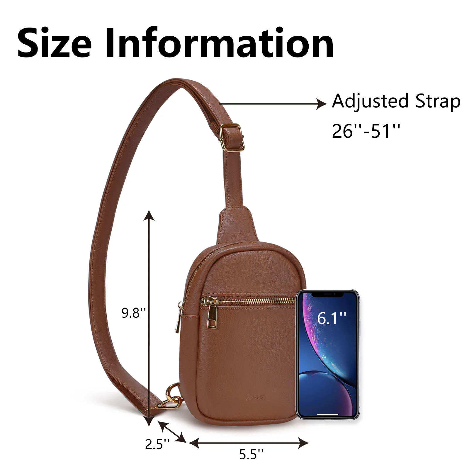 Sling Bag for Women Leather Chest Bag 2023 trend Female Fanny Packs Crossbody pack for girl Shoulder bags bananos de mujer